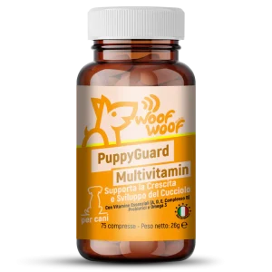 WOOF WOOF PUPPYGUARD MULTIVITAMIN 75 CPS