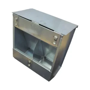 MANGIATOIA 2 SCOMPARTI CON COPERCHIO