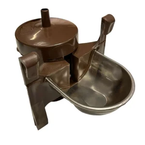 Abbeveratoio a livello costante multiuso con vaschetta in acciaio