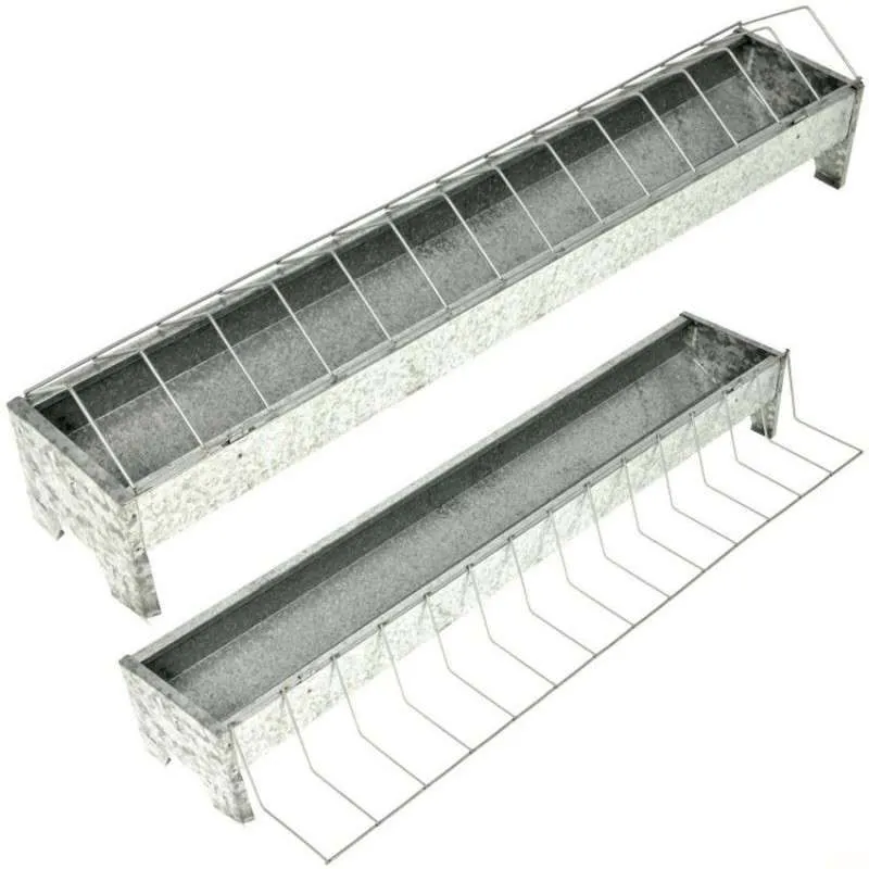 Mangiatoia a barretta per polli da 75 cm - immagine 2