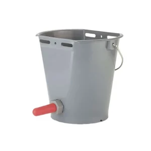 Secchio per allattamento vitelli Hiko con tettarella rossa