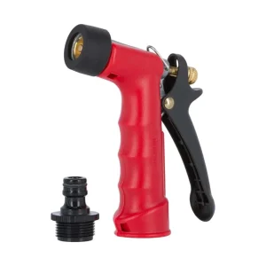 Gilmour doccetta di lavaggio rossa con inserto in ottone