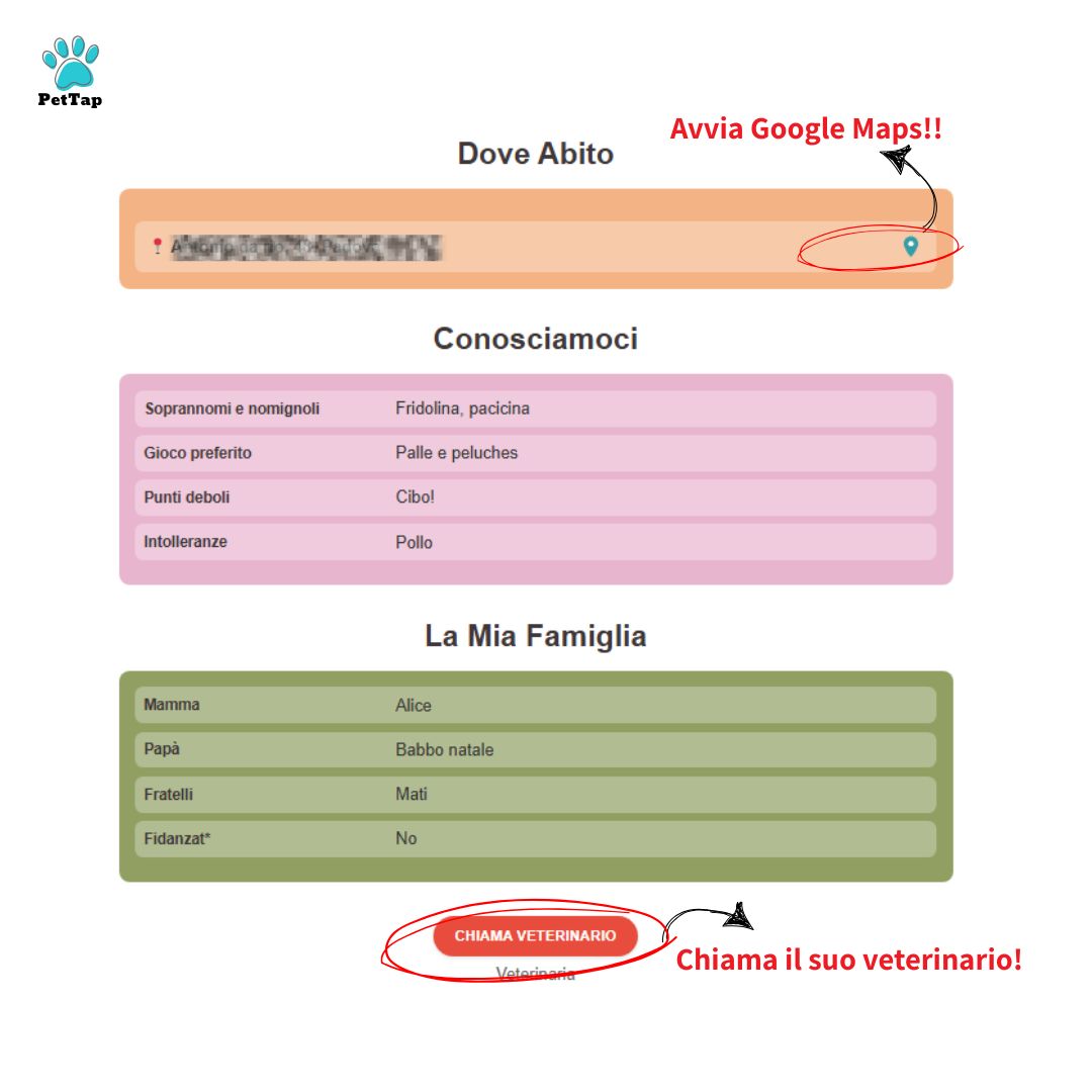 Medaglietta NFC PetTap Luxury con Profilo Digitale | Carta d’Identità e Libretto Sanitario del Pet – Bianco - immagine 6