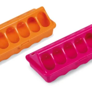 Mangiatoia per pulcini GAUN, mangiatoia 2 colori