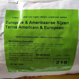 Lucherini europei e americani 15 kg 219