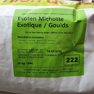 Michotte Goulds Esotici 25kg