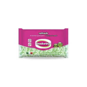 Inodorina salviette refresh con clorexidina – 40 pz