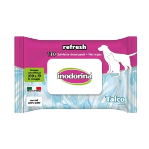 Inodorina salviette refresh talco – 110 pz