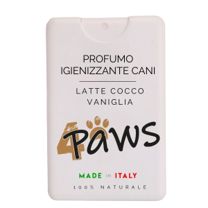 Profumo Igienizzante Cani (Latte di Cocco e Vaniglia)