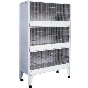 Voliera n.32 BIANCO 100X50X176 CM AB