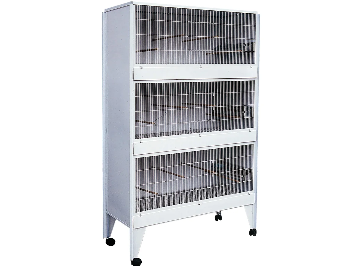 Voliera n.32 BIANCO 100X50X176 CM AB