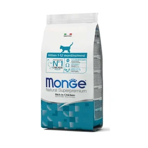 Monge superpremium gatto kitten con pollo 1,5 kg