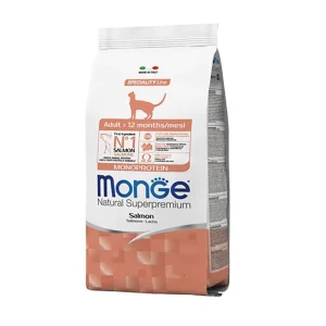 Monge superpremium gatto adult con salmone 1,5 kg