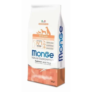 MONGE PUPPY SALMONE E RISO 12 KG – ALL BREEDS