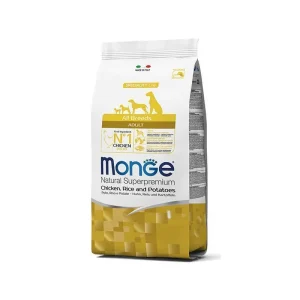 MONGE ADULT POLLO RISO E PATATE 12 KG – ALL BREEDS