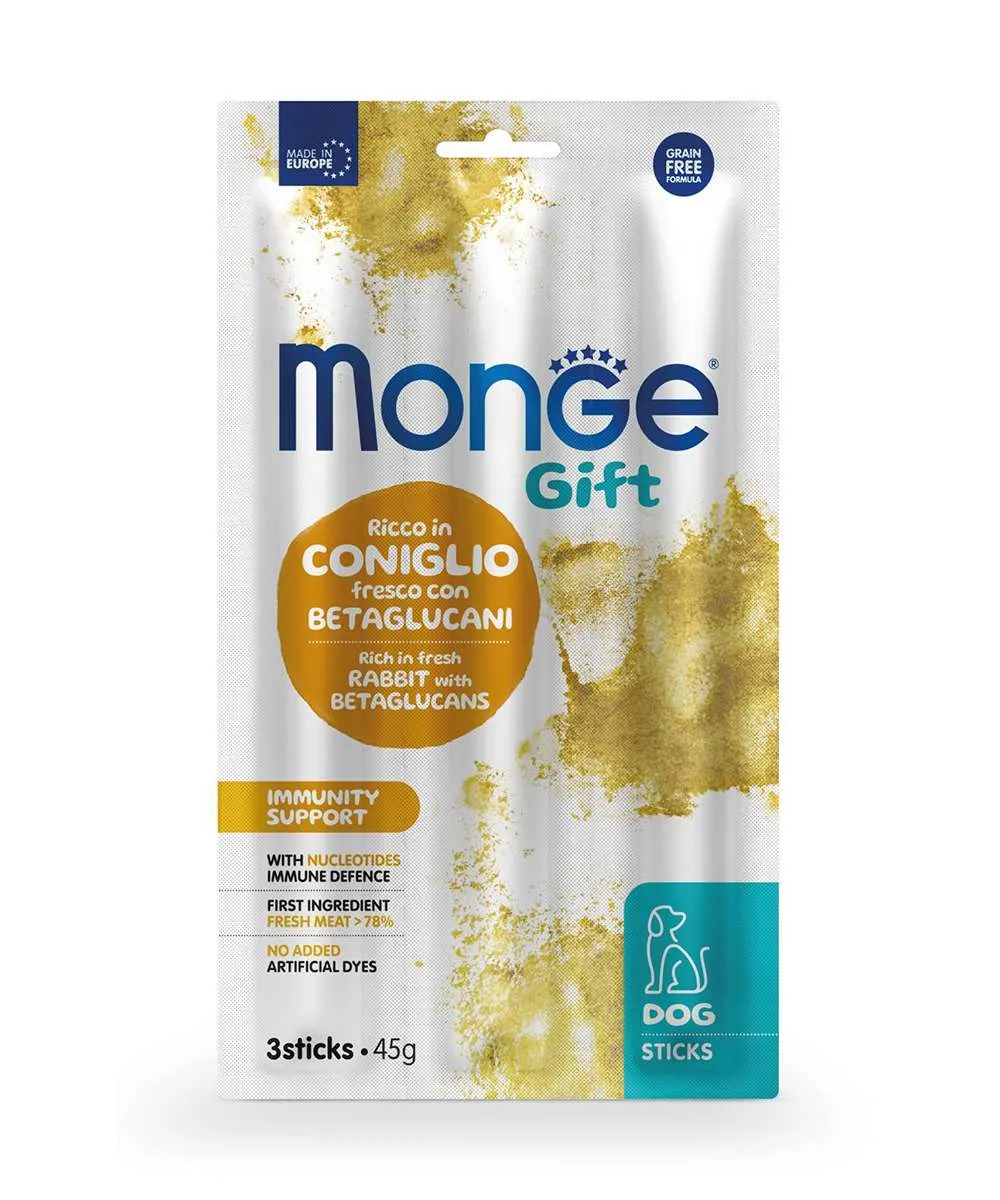 Monge gift snack cane funzionale soft stick – 3 pz - immagine 3