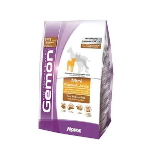 Gemon cane mini puppy & junior pollo e riso 3 kg