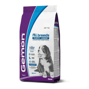Gemon cane puppy & junior tonno e riso all breeds – 15 kg