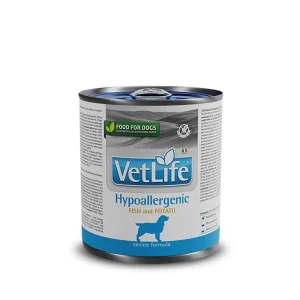 Farmina Vet Life wet cane Hypoallergenic pesce e patate – lattina 300 gr