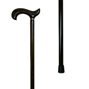 Bastone in legno di faggio modello tedesco con poggiamano diritto