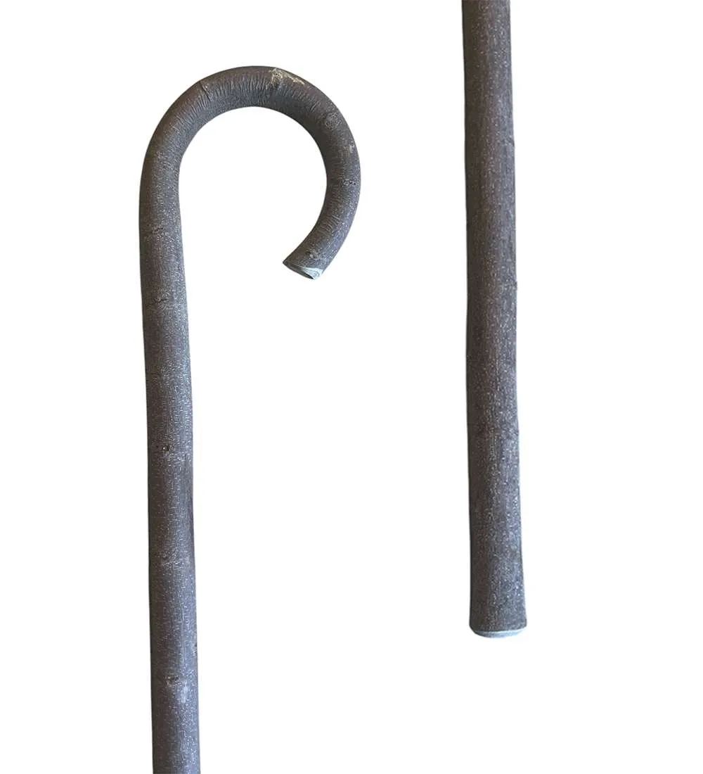 Bastone in legno di bagolaro con corteccia alt. 110 cm - immagine 2