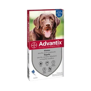 Elanco advantix spot-on per cani da 25 a 40 kg – 4 pipette