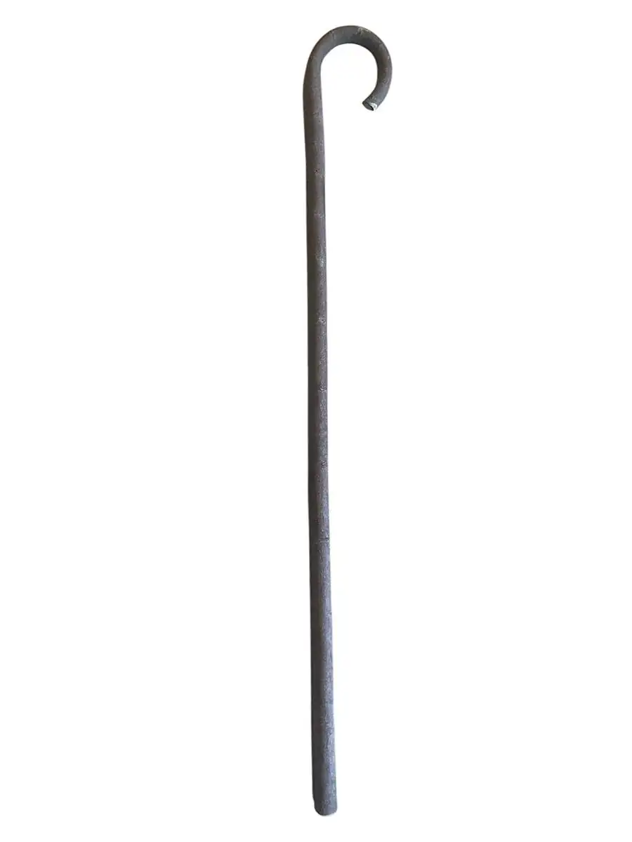 Bastone in legno di bagolaro con corteccia alt. 110 cm - immagine 4