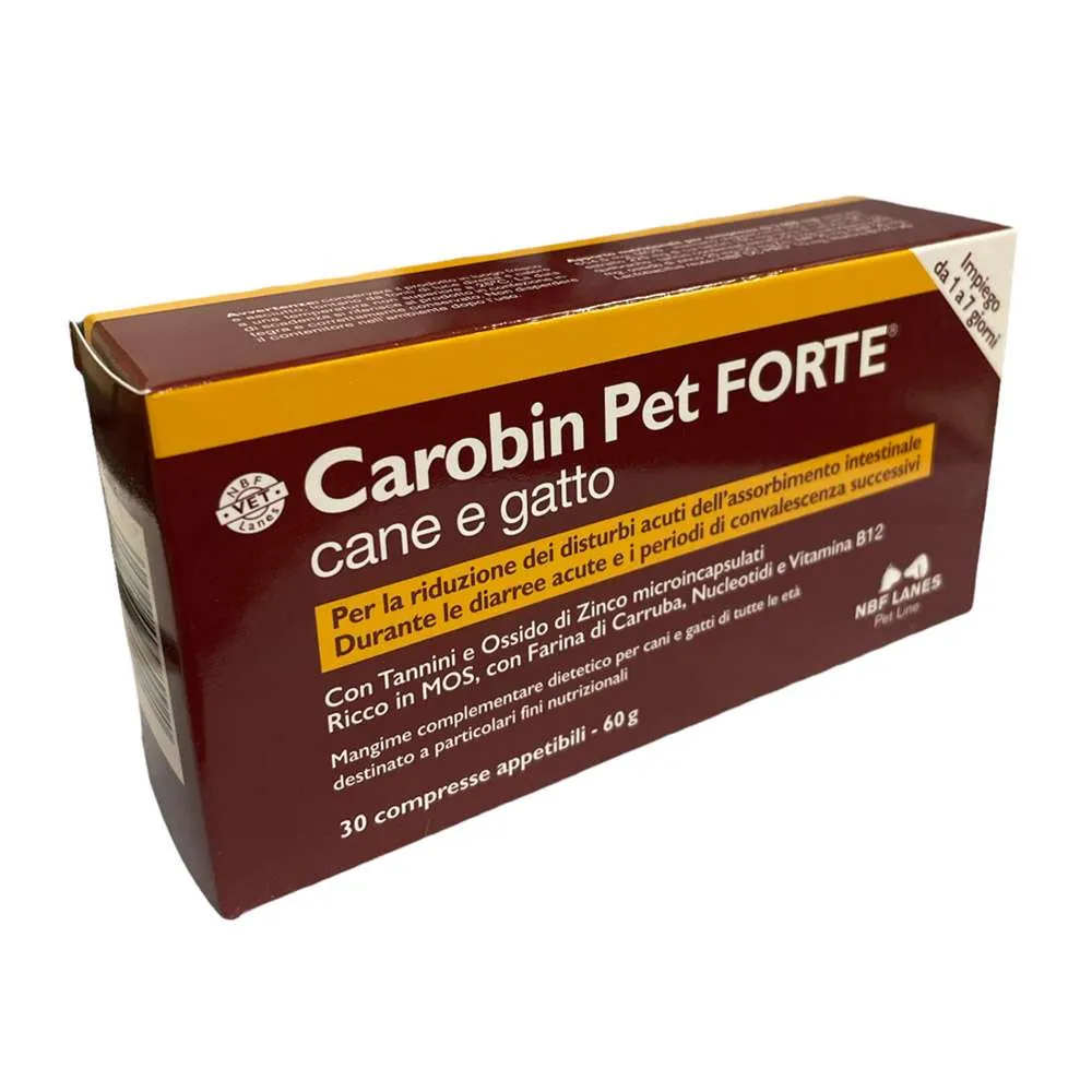 Carobin pet forte cane – 30 compresse - immagine 3