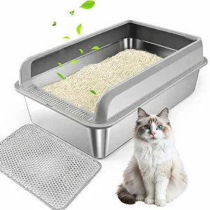 LETTIERA IN ACCIAIO - GATTO