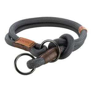 Trixie Be Nordic collare semistrangolo in corda grigio scuro/marrone