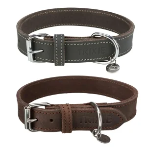 Trixie collare Rustic morbido in cuoio
