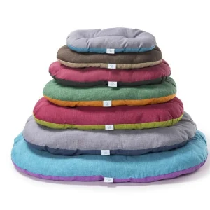 Leopet cuscino Nettuno per cani e gatti a tinte unite