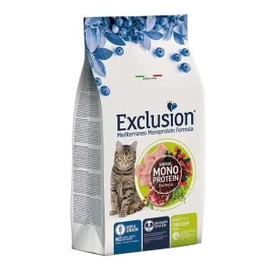 Exclusion mediterraneo gatto adult pollo 1,5 kg