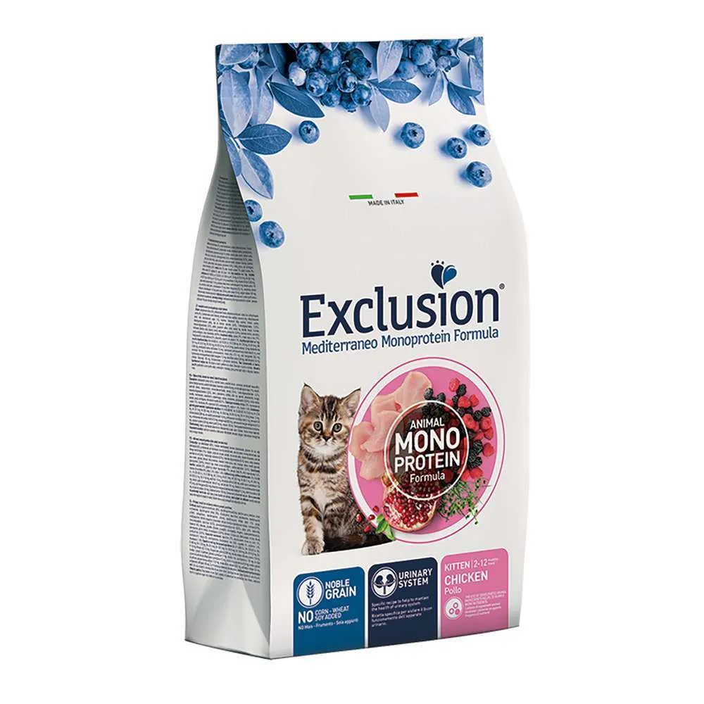 Exclusion mediterraneo gatto kitten 1,5 kg