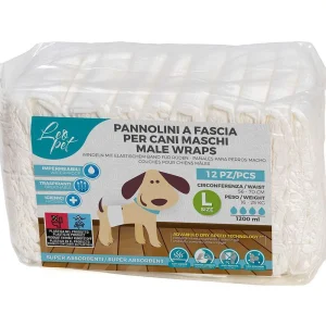 Leopet fascia per cani maschi monouso – 12 pz