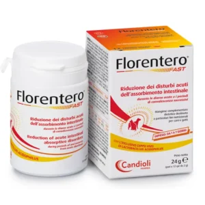 Candioli – Florentero FAST – 12 Compresse – Regolatore flora intestinale per cani e gatti
