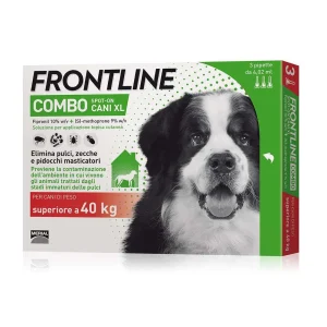 FRONTLINE COMBO PER CANI DA 40 A 60 kg – 3 pipette