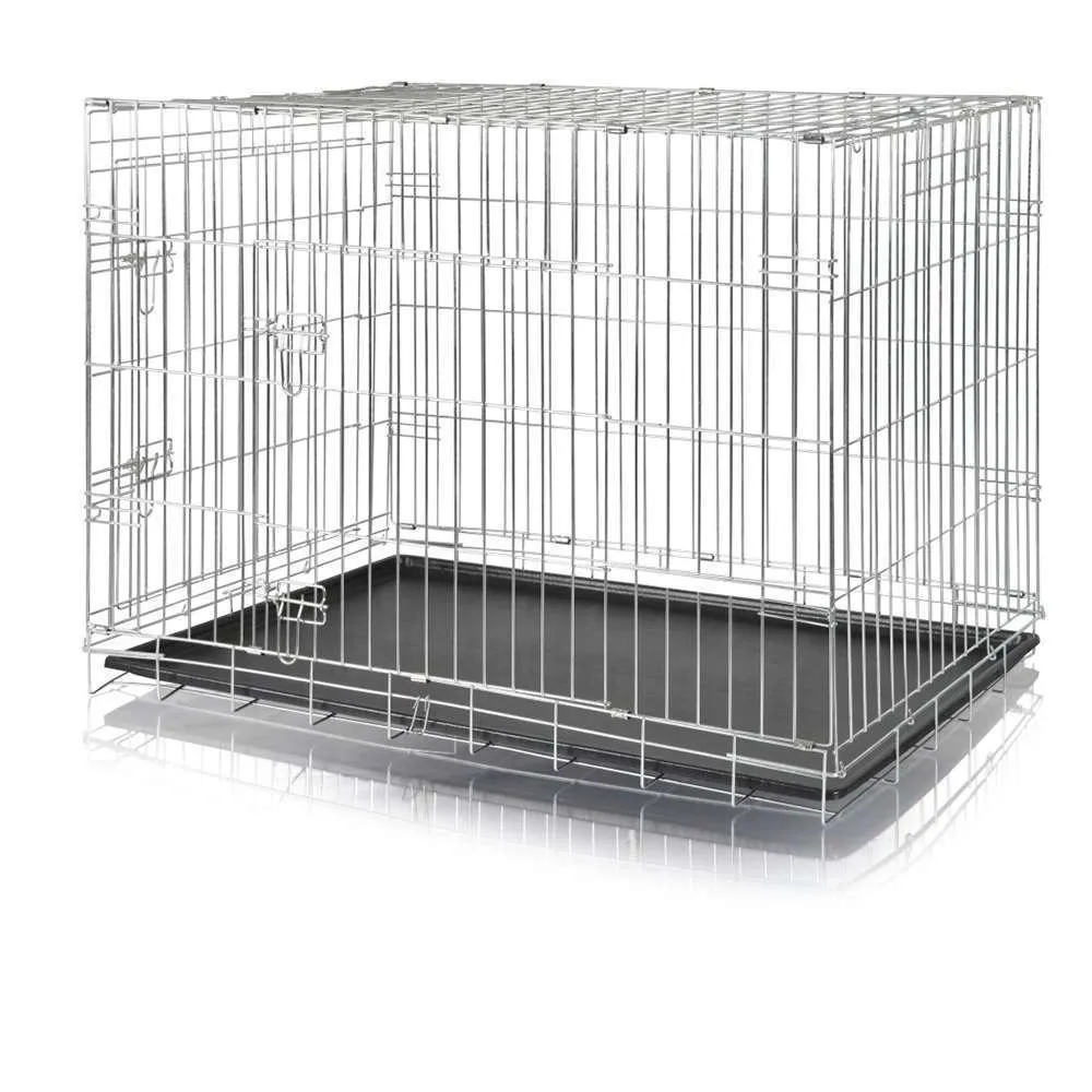 Trixie gabbia Kennel per cani zincata pieghevole