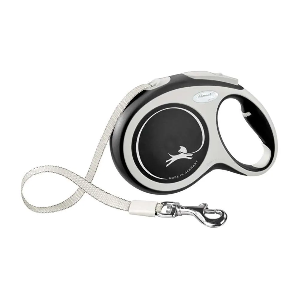 Flexi guinzaglio avvolgibile New Comfort con fettuccia – 5 mt