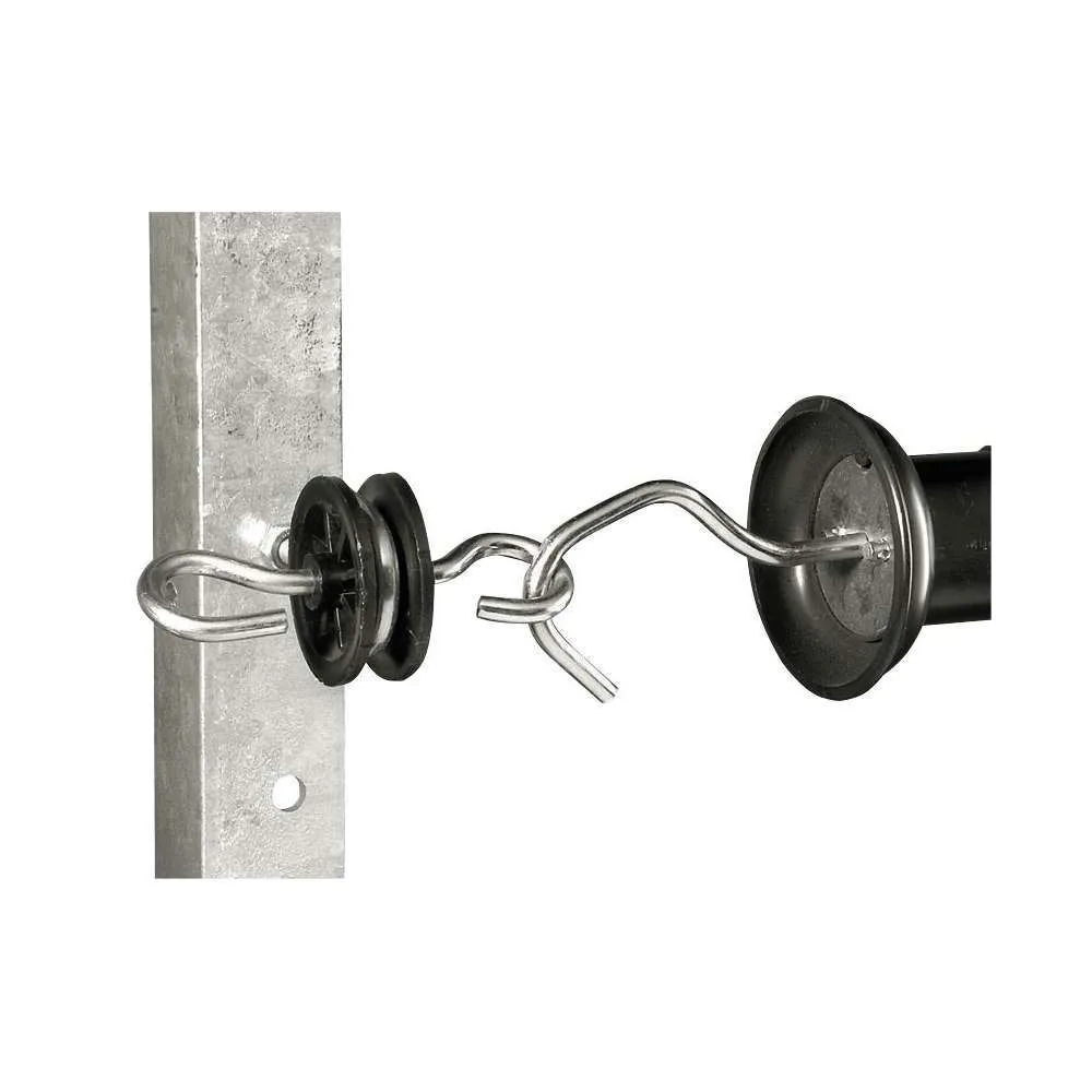 ISOLATORE DOPPIO GANCIO X MANIGLIA CON FILETTATURA METRICA - immagine 3