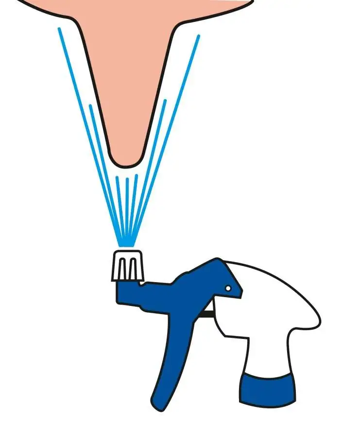 Applicatore spray post dipping Uddero con ugello in metallo - immagine 4