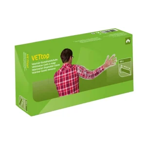 Kerbl guanti Vettop da veterinario monouso lunghi – 100 PZ