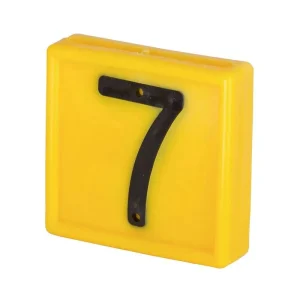 NUMERO IDENTIFICATIVO “7” GIALLO