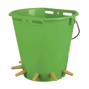 SECCHIO POPPATOIO PER AGNELLI DA 8 LT