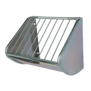 MANGIATOIA RASTRELLIERA A MURO CON GRIGLIA