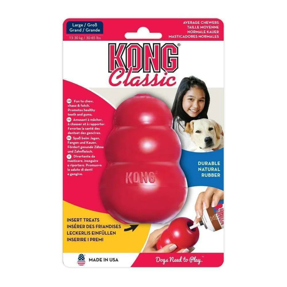 Kong Classic rosso gioco per cane - immagine 3