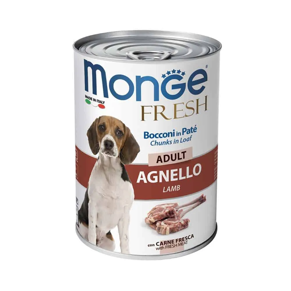 Monge fresh bocconi in patè in lattina da 400 gr - immagine 3
