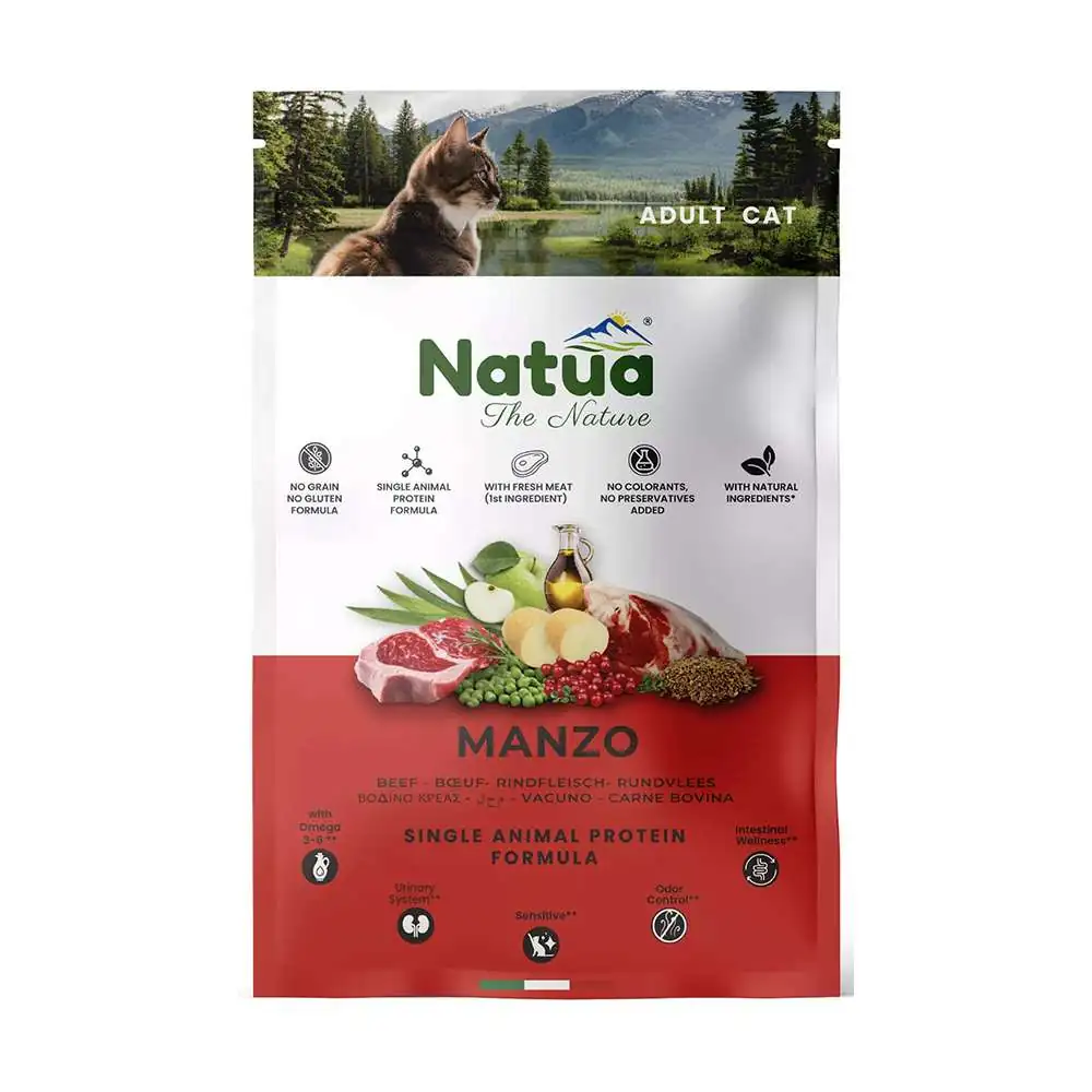 Natua gatto dry adult manzo - immagine 2