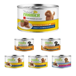 Natural Trainer cane small & toy – lattina da 150 gr