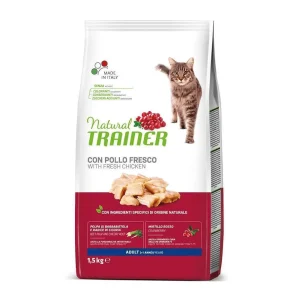 Natural Trainer gatto adult pollo
